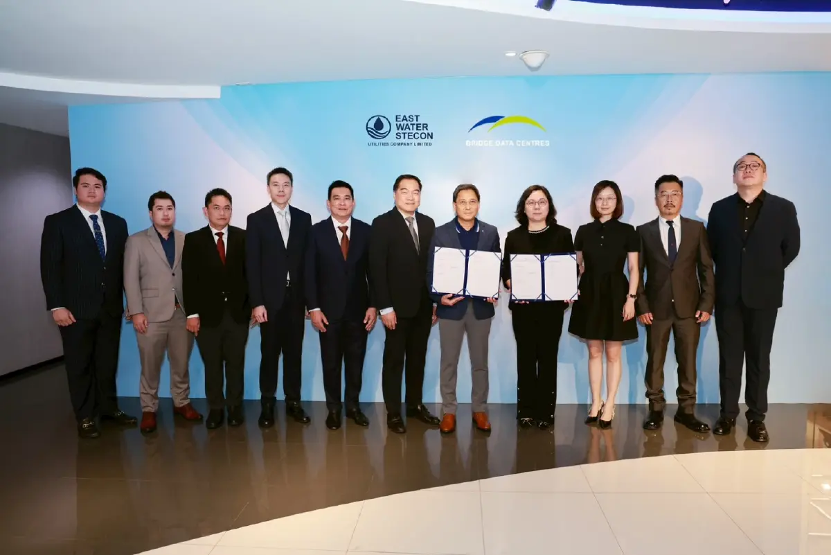 EWS จับมือ BDC พัฒนาระบบน้ำรองรับดาต้าเซ็นเตอร์ขนาด Hyperscale ที่ชลบุรี