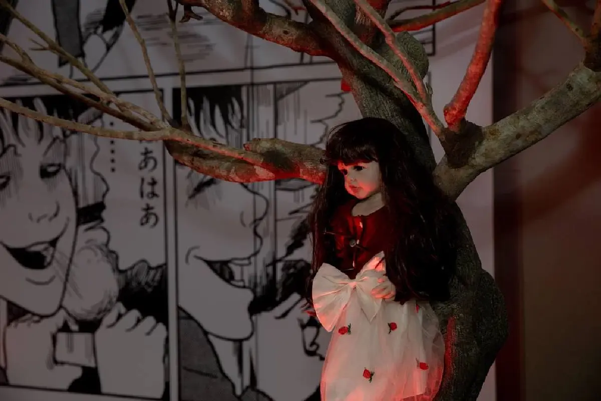 Nose Tea แปลงโฉมสาขาบางแสนด้วยลายเส้นมังงะสยองขวัญ Junji Ito