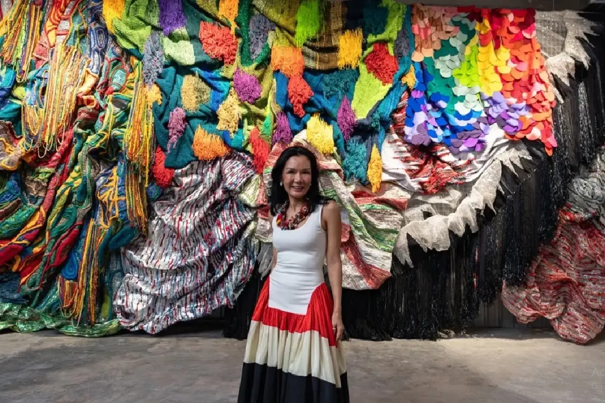 เพลินจันทร์ วิญญรัตน์ งานศิลปะจัดวางเพื่อความยั่งยืนชิ้นล่าสุด