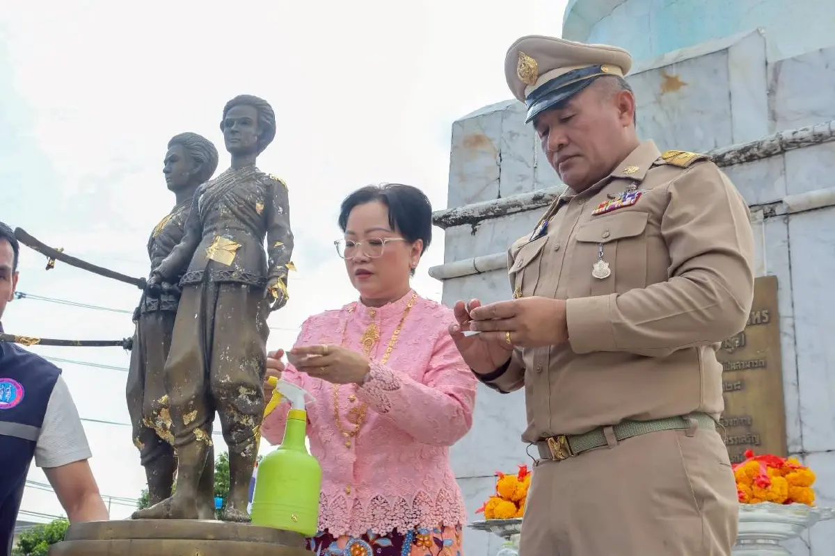 สักการะ ท้าวเทพกระษัตรี-ท้าวศรีสุนทร รำลึกความรักชาติ