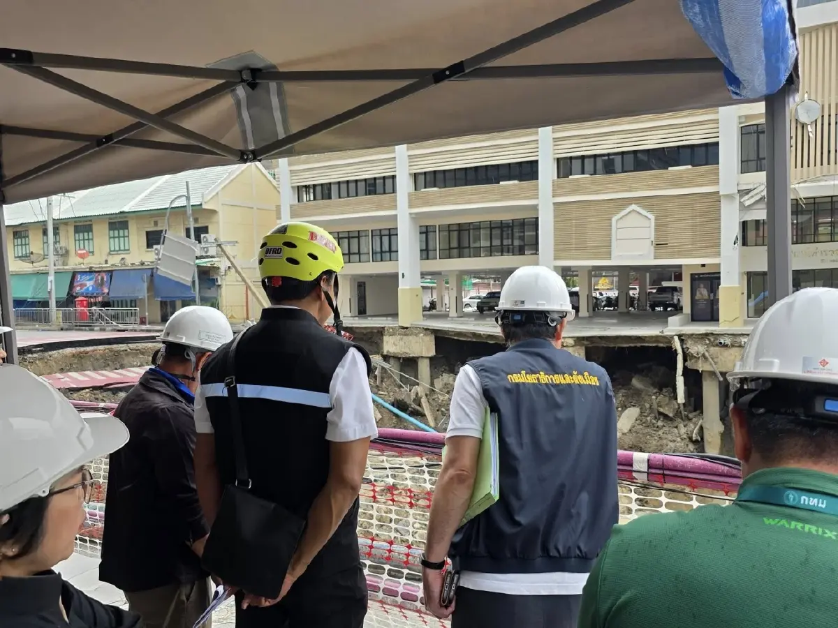 เตรียมรื้ออาคาร สน.สามเสน เหตุไม่ปลอดภัย เลื่อนเปิดจราจรไม่มีกำหนด