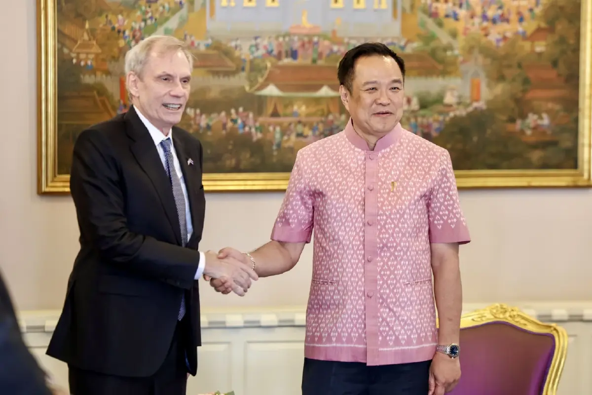 ‘อนุทิน’ ถก ‘ทูตสหรัฐ’ แลกข้อมูล ‘สแกมเมอร์’ ส่งผู้แทนพบ นายกฯ พ.ย.