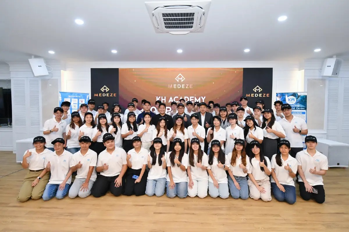 MEDEZE เปิดบ้านต้อนรับ KH Academy เสริมองค์ความรู้และนวัตกรรมการแพทย์แห่งอนาคต