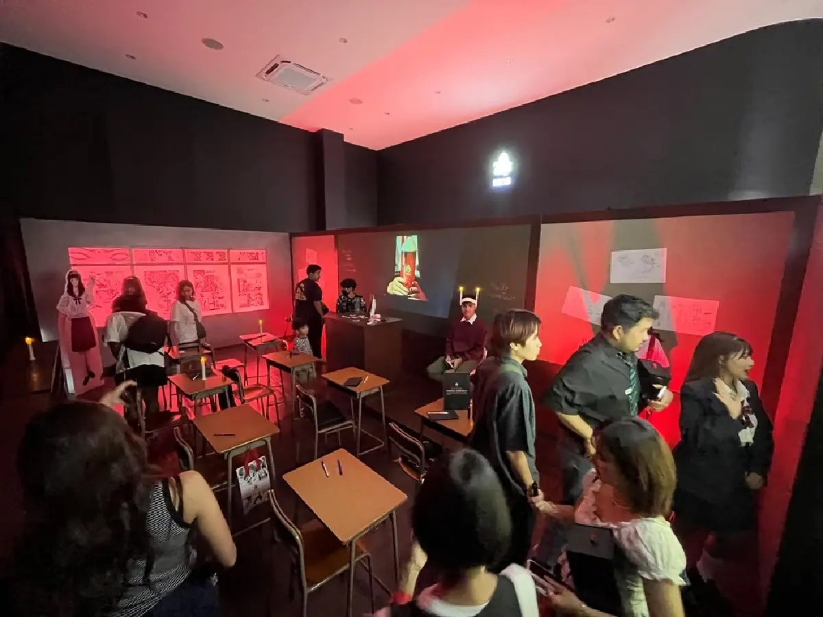 Nose Tea แปลงโฉมสาขาบางแสนด้วยลายเส้นมังงะสยองขวัญ Junji Ito