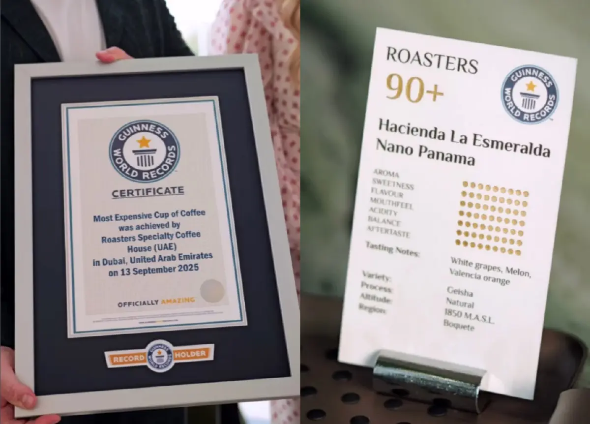 มีอึ้ง! ร้านกาแฟหรูดูไบ เสิร์ฟเกอิชาแก้วละ 2 หมื่น!