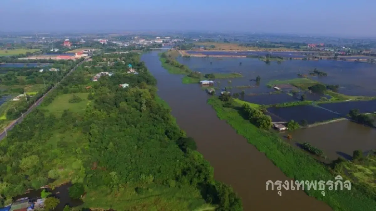 เตือนน้ำทะเลหนุนสูง 2 ระลอกใหญ่ เสี่ยงน้ำท่วมชุมชนแม่น้ำท่าจีน