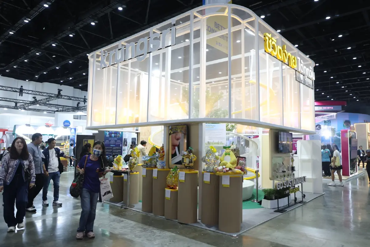 4 ขุนพลการเงิน KBank, BBL, GSB, Krungsri จัดบูธโชว์วิสัยทัศน์ในงาน SX2025