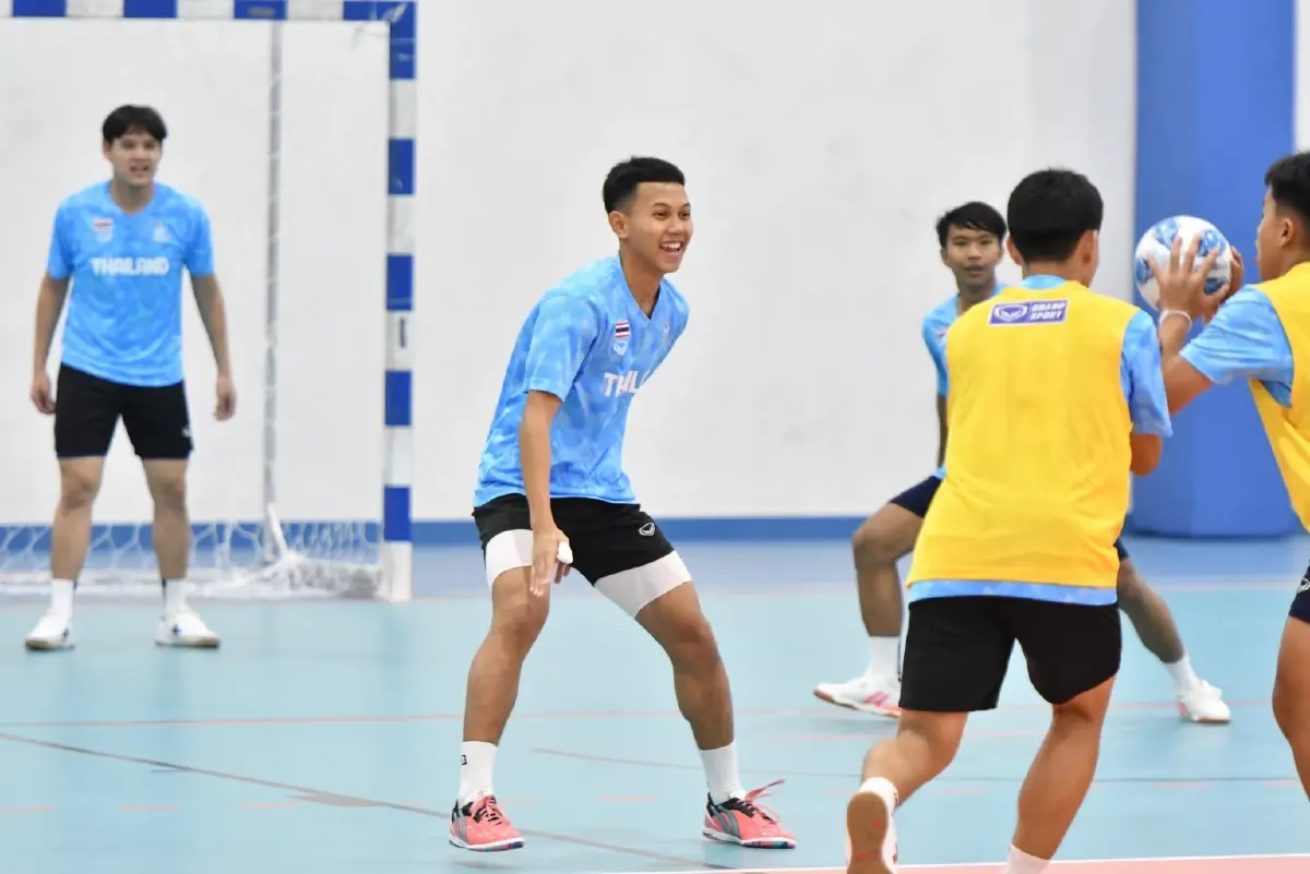 LIVE ถ่ายทอดสดฟุตซอล U16 'ไทย พบ ซาอุฯ' ดูบอลสด Asian Youth Games 2025