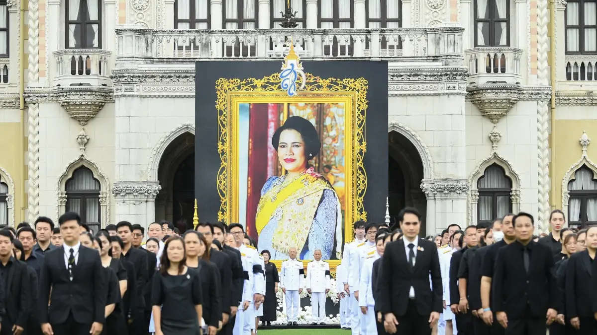 ‘รัฐบาล’ จัดพิธีบำเพ็ญกุศลสัตตมวาร ‘สมเด็จพระพันปีหลวง’