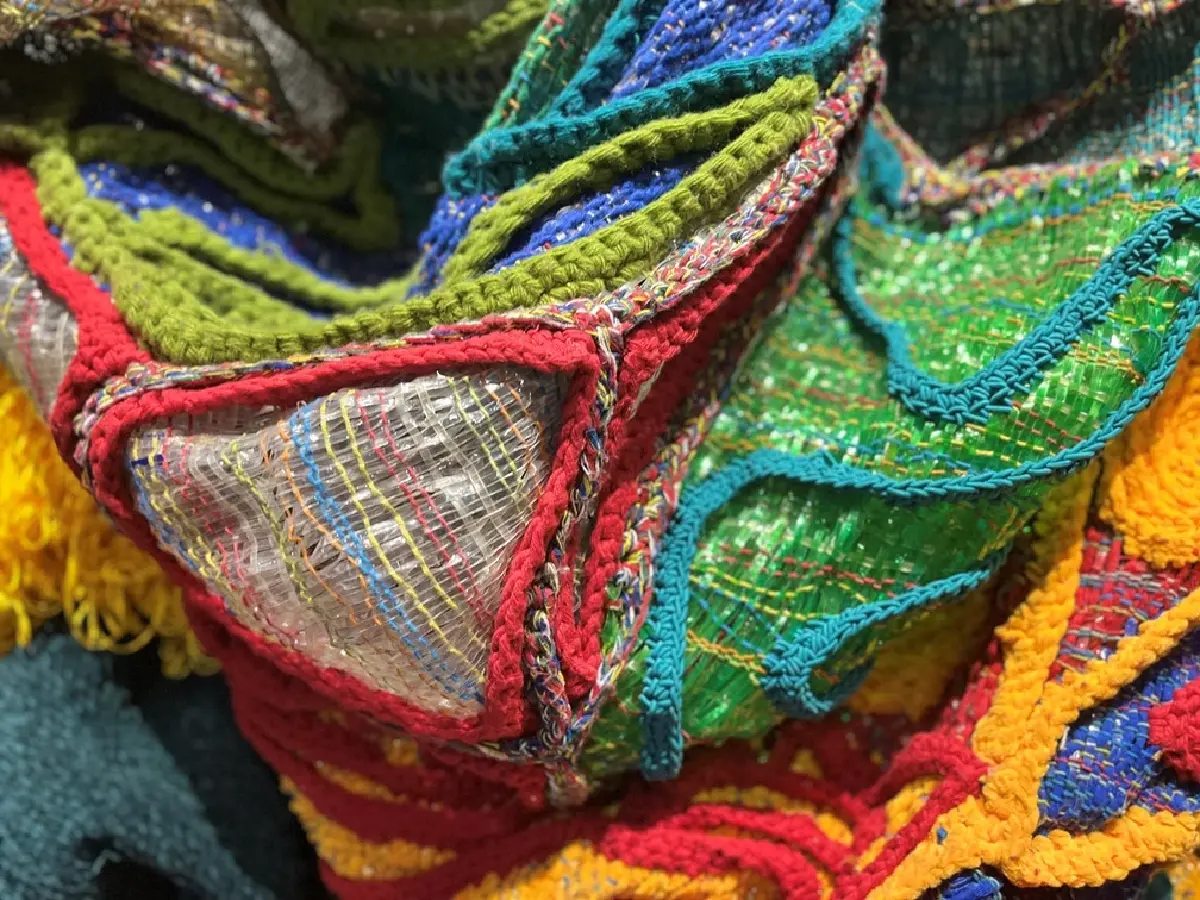 เพลินจันทร์ วิญญรัตน์ งานศิลปะจัดวางเพื่อความยั่งยืนชิ้นล่าสุด