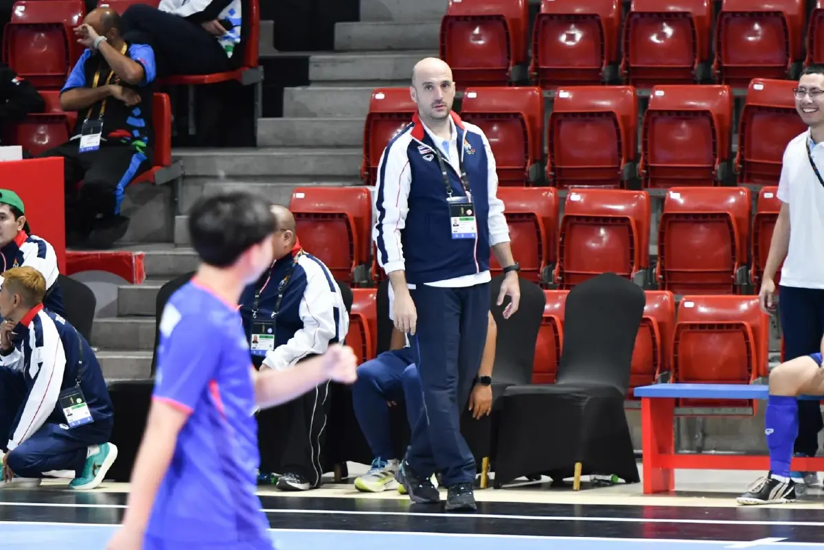 LIVE ดูบอลสด ถ่ายทอดสดฟุตซอล U16 ไทย พบ คีร์กีซสถาน Asian Youth Games