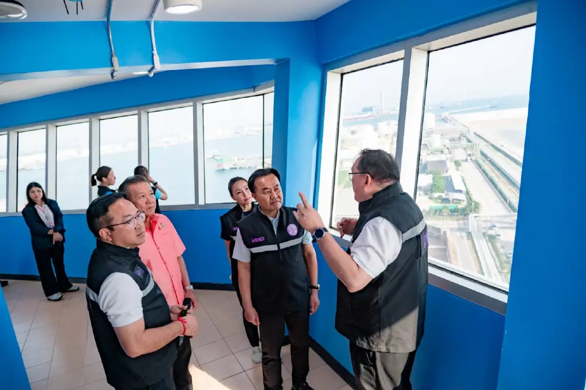 'จ่าสิงห์' ตรวจความคืบหน้าท่าเรือมาบตาพุดเฟส 3 ยกระดับ Productivity ประเทศ