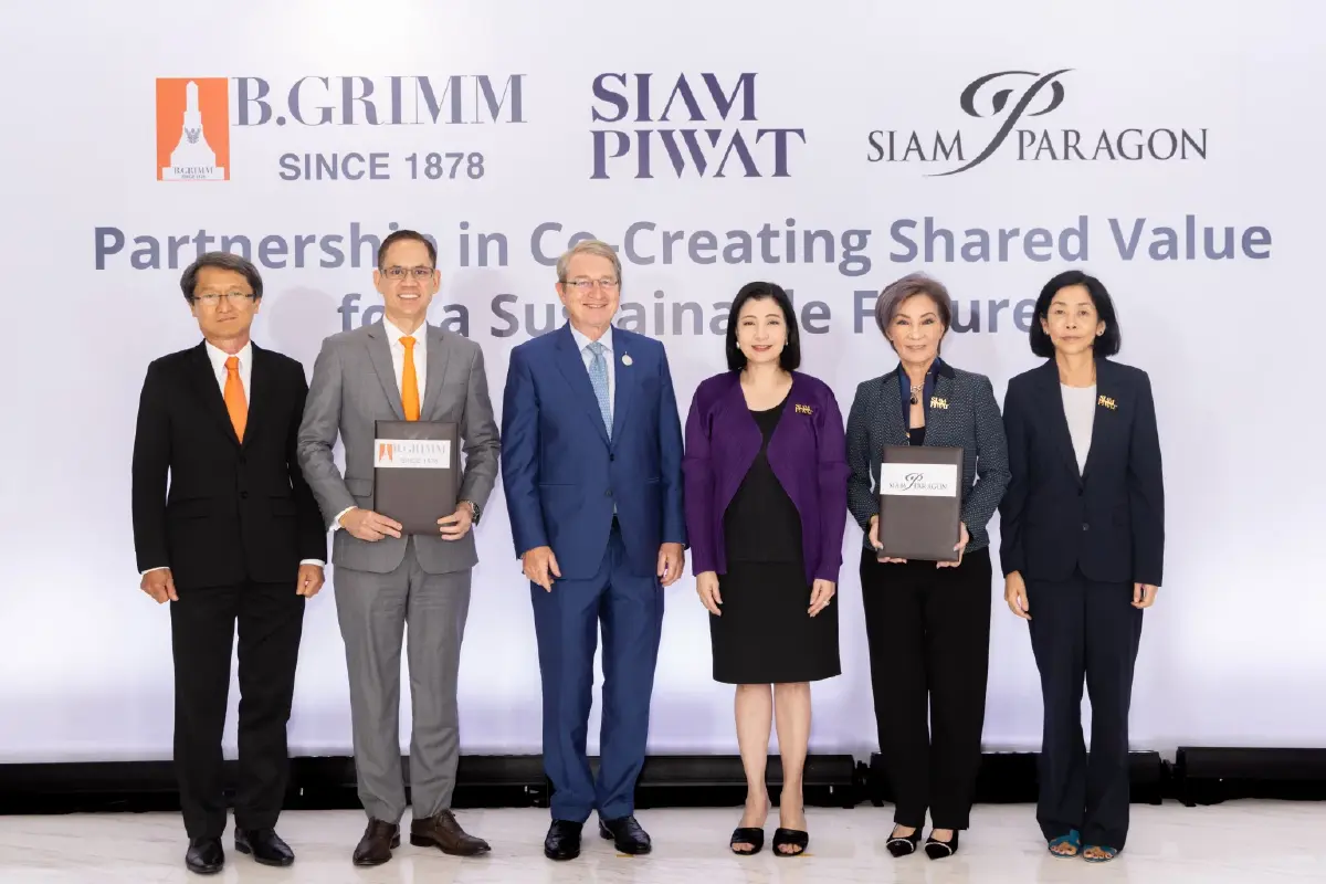 บี. กริม ผนึกสยามพิวรรธน์ ติดตั้งโซลาร์รูฟท็อปสยามพารากอน ขับเคลื่อนพลังงานสะอาด