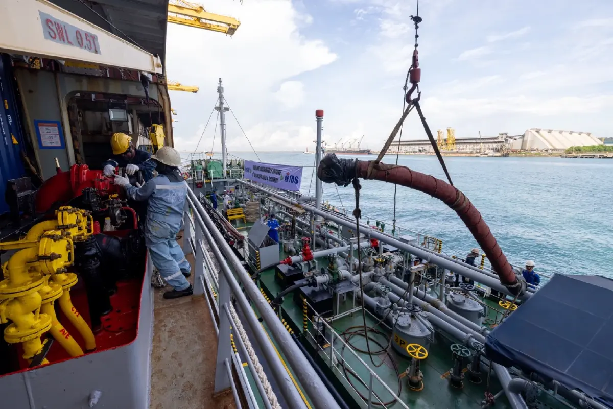 'OR-RCL' นำร่องจ่ายน้ำมัน B24 VLSFO สำหรับเรือขนส่งสินค้าเป็นครั้งแรก