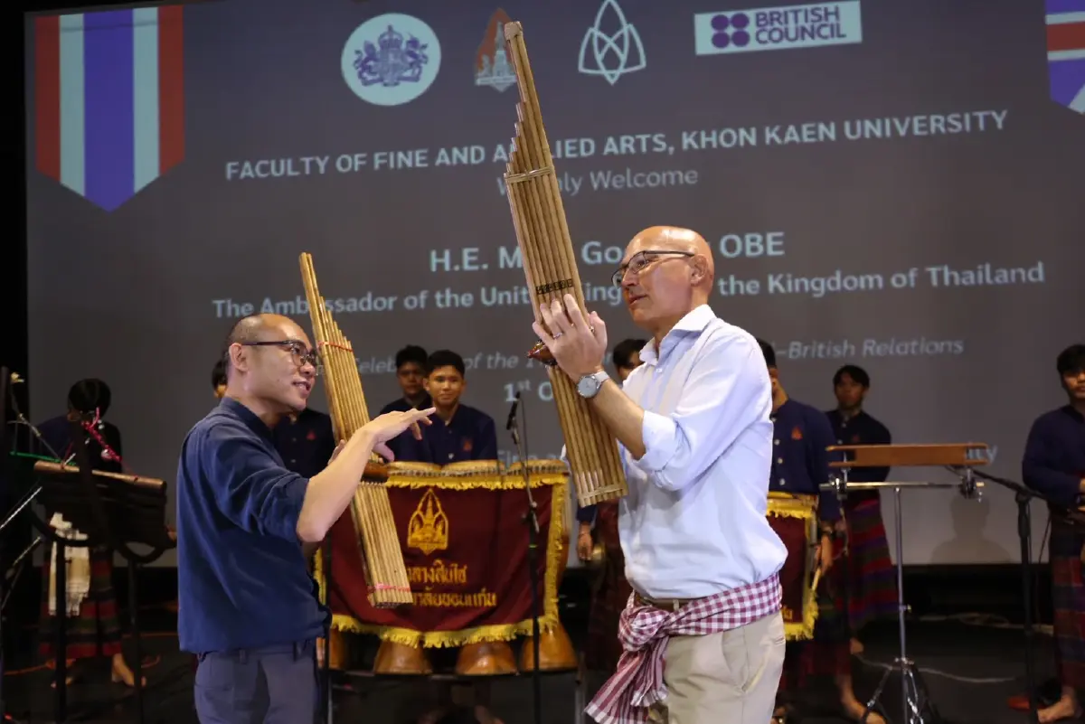 สถานทูตอังกฤษลุยโรดโชว์ภาคอีสาน ฉลอง 170 ปีความสัมพันธ์การทูต