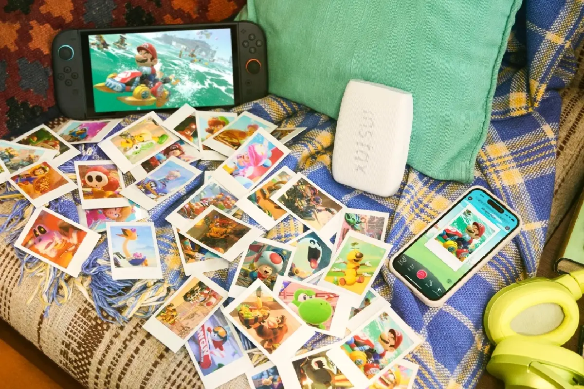 คอเกมเฮ! ฟูจิอัปใหม่ 'instax for Switch' ฟีเจอร์คิวท์ของแฟน MARIO
