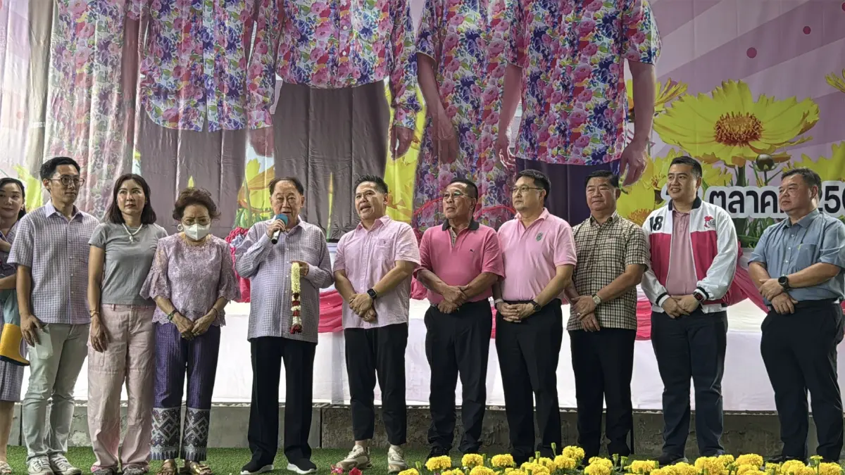 'วราวุธ' นำทีม 'ชทพ.' อวยพรวันเกิด 'จองชัย' ย้ำเป็นหนึ่งเดียวกัน