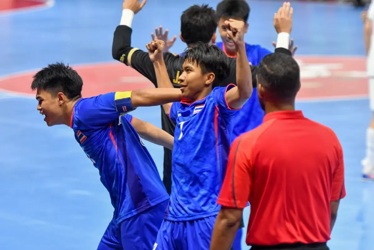 LIVE ดูบอลสด ถ่ายทอดสดฟุตซอล U16 ไทย พบ อัฟกานิสถาน Asian Youth Games