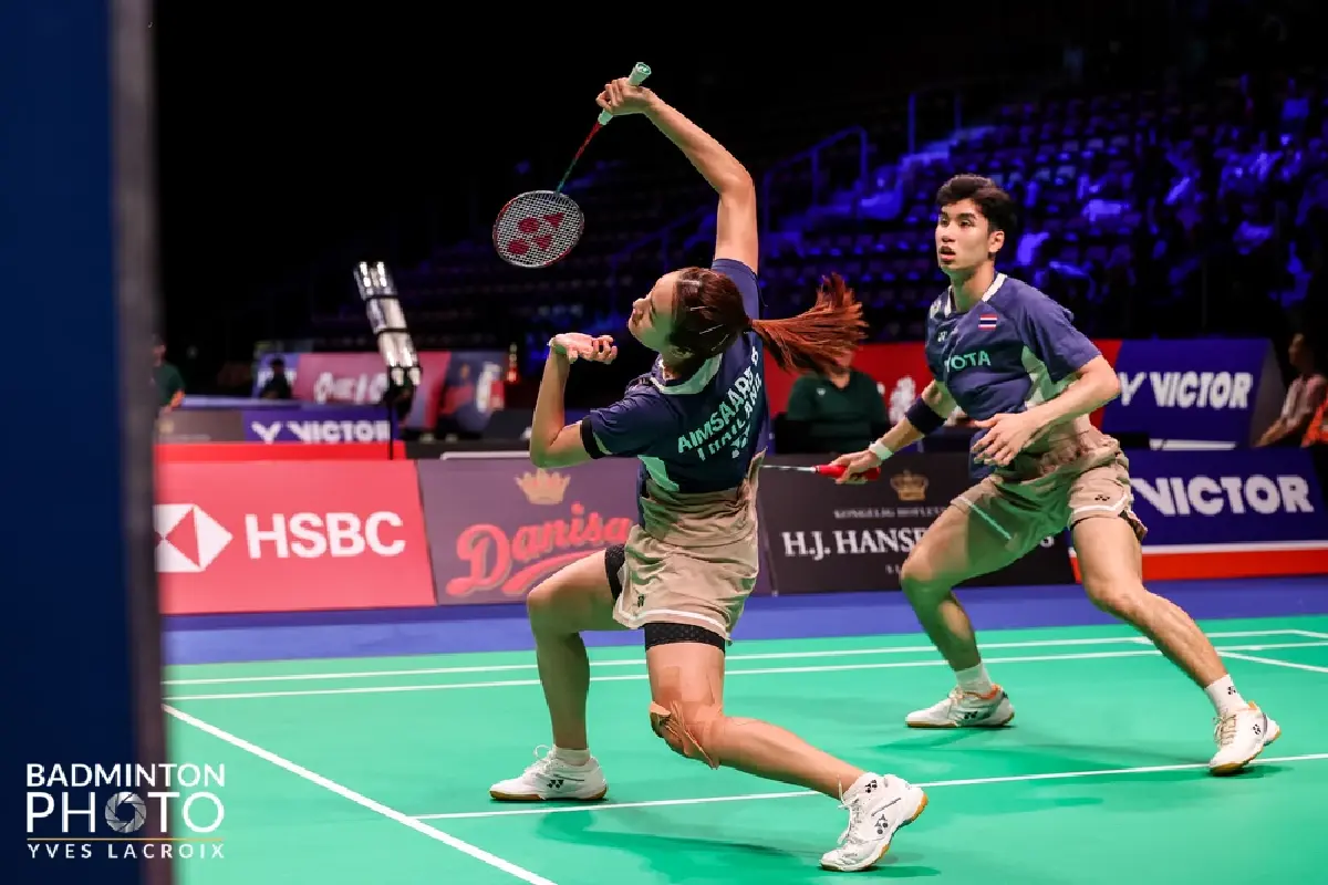 ดูแบดมินตันสด ทีมชาติไทย 'เมย์ รัชนก พบ มิเชล ลี' Denmark Open 2025