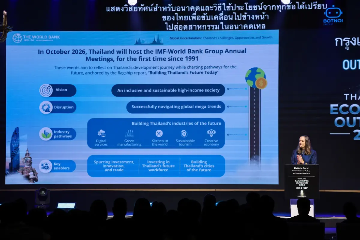 ‘เวิลด์แบงก์’ ชี้ไทยมีทางเลือก  3 กลไกพลิกเกมสู่ประเทศ ‘รายได้สูง’