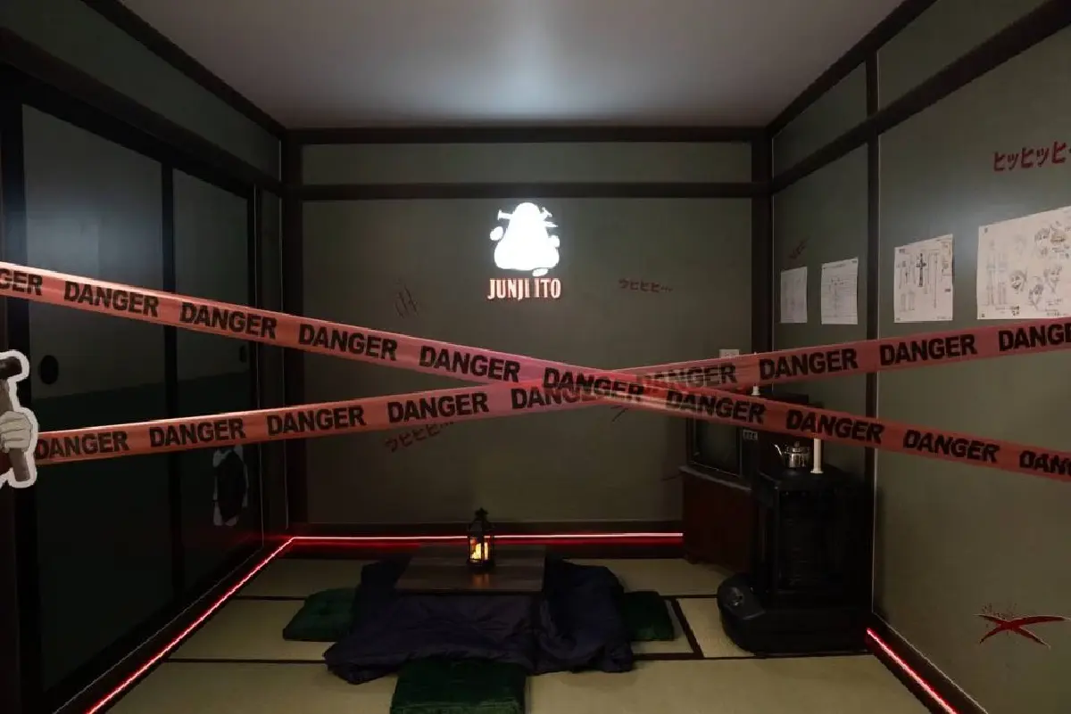 Nose Tea แปลงโฉมสาขาบางแสนด้วยลายเส้นมังงะสยองขวัญ Junji Ito