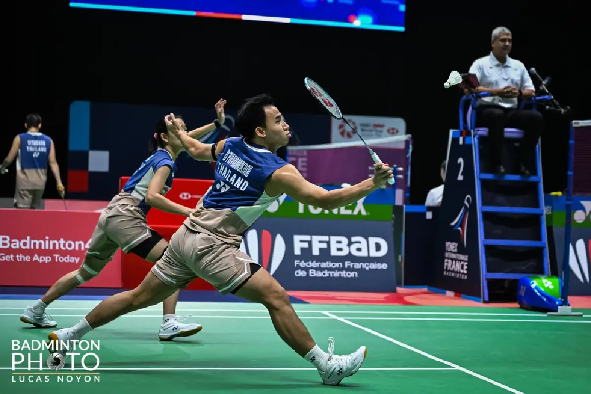 ดูแบดมินตันสด บาส-เฟม ทีมชาติไทย พบ อินโดนีเซีย เฟรนช์ โอเพ่น 2025