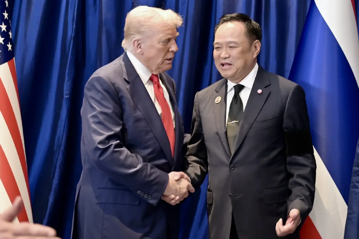 ชื่นมื่น ‘โดนัลด์ ทรัมป์’ สักขีพยาน ‘ไทย-กัมพูชา’ ลงนามสันติภาพ