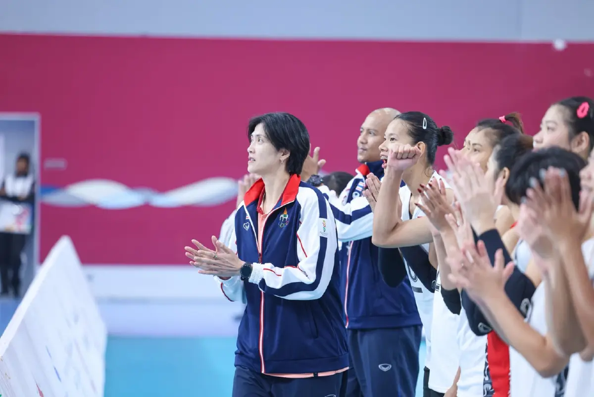 LIVE ถ่ายทอดสดวอลเลย์บอลหญิง ทีมชาติไทย พบ จีน Asian Youth Games 2025 ดูสด