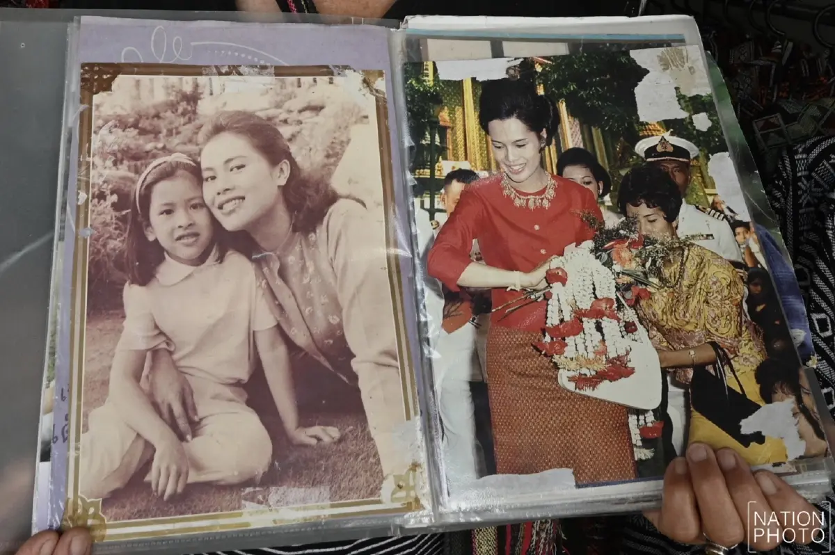 เจ้าของร้านของที่ระลึกภูพิงฯ เปิดภาพสะสม น้อมรำลึกในพระมหากรุณาธิคุณ