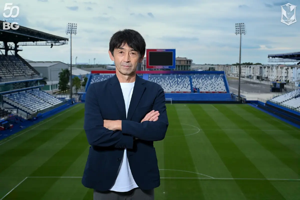 เขย่าไทยลีก! บีจี ปทุม ยูไนเต็ด แต่งตั้ง 'อิชิอิ' เฮดโค้ชคนใหม่