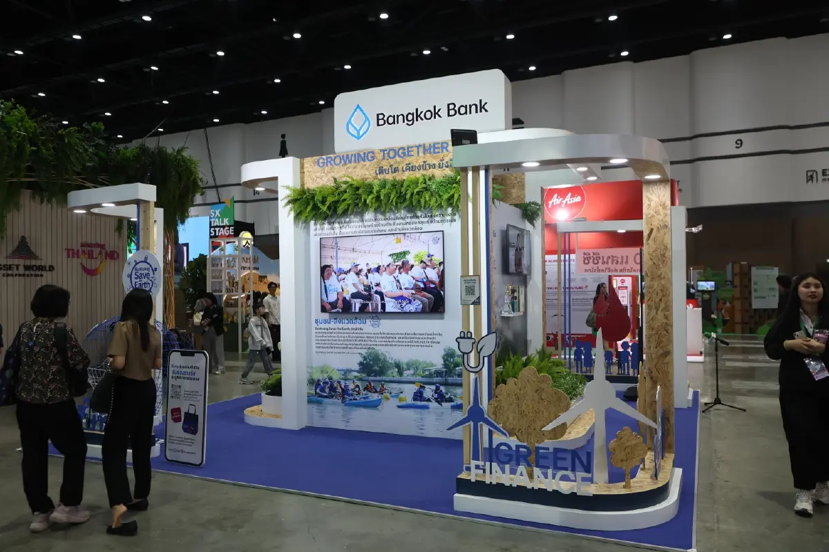 4 ขุนพลการเงิน KBank, BBL, GSB, Krungsri จัดบูธโชว์วิสัยทัศน์ในงาน SX2025