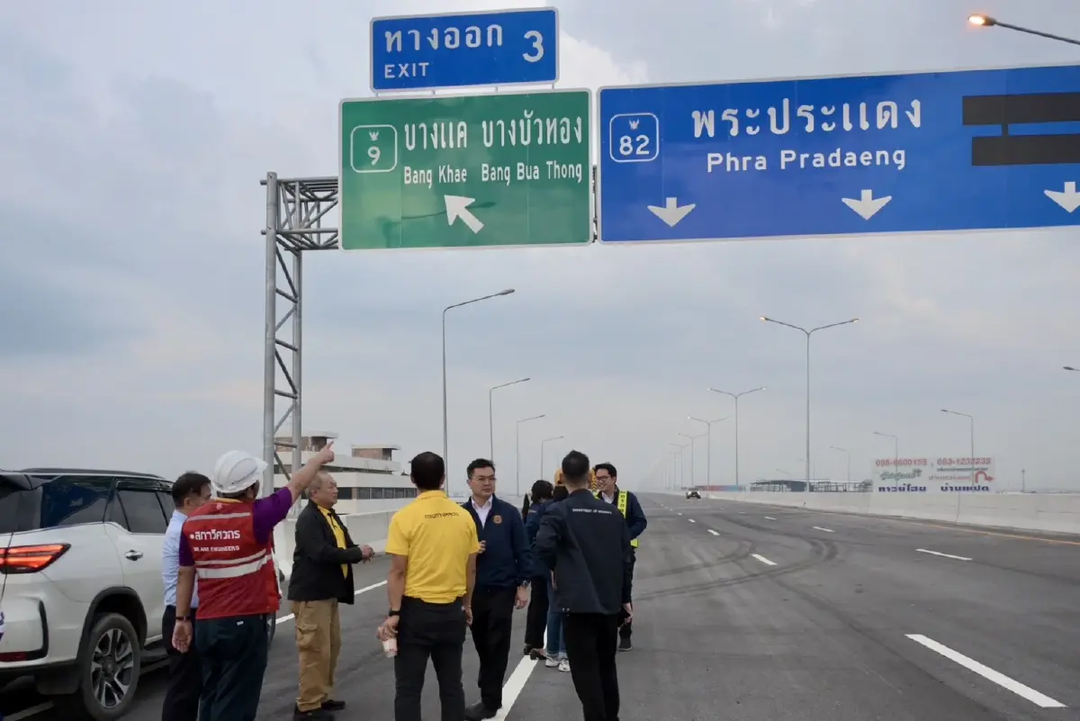 มอเตอร์เวย์ M82 เตรียมเปิดทดลองให้บริการฟรี เริ่มพรุ่งนี้ !