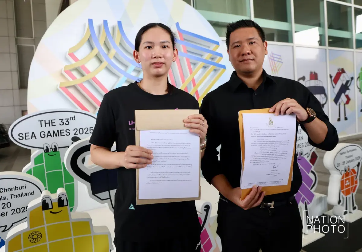 หมดใจ! 'หมิว พรปวีณ์' ยื่นลาออกซีเกมส์ สะเทือนวงการแบดมินตันไทย