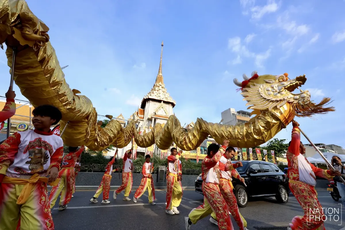 พิธีเปิด "งานเจเยาวราช 2568" ฉลอง 50 ปี สัมพันธ์ไทย-จีน คึกคักตลอด 10 วัน 10 คืน