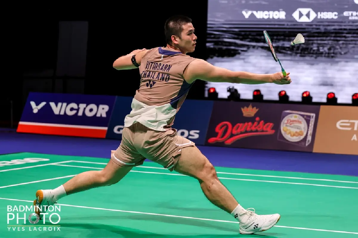 ดูสด วิว กุลวุฒิ พบ ฝรั่งเศส ถ่ายทอดสดแบดมินตัน เดนมาร์ก โอเพ่น 2025