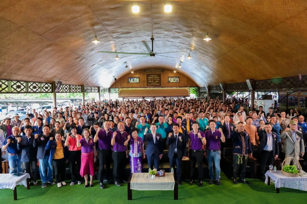 อธิบดีกรมการข้าว เปิดงาน '1 ทศวรรษใต้ร่มพระบารมี รำลึก 9 ปี มหาจักรีภูมิพล'