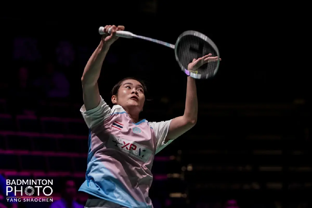 ถ่ายทอดสดแบดมินตัน เมย์ รัชนก พบ ครีม บุศนันทน์ อาร์กติก โอเพ่น 2025