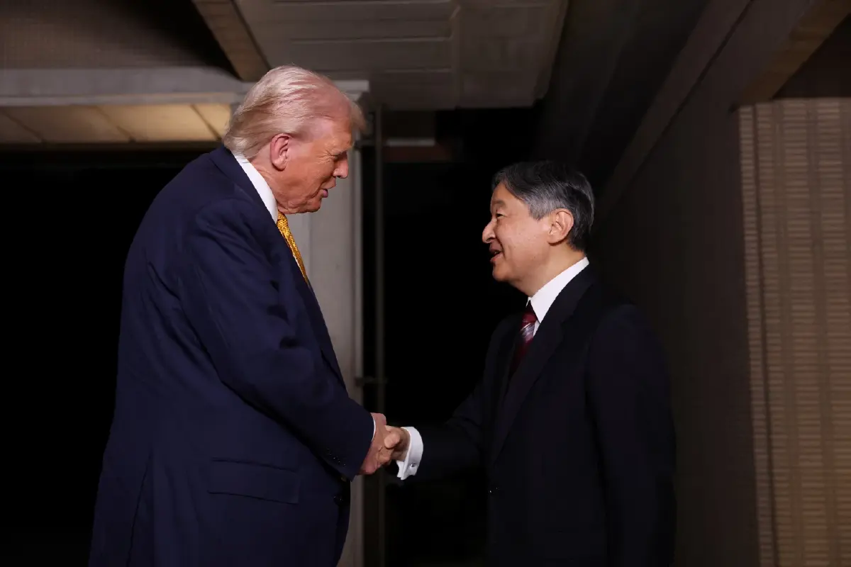 ‘ปธน.ทรัมป์’ ถึงญี่ปุ่น เข้าเฝ้า 'สมเด็จพระจักรพรรดินารุฮิโตะ'