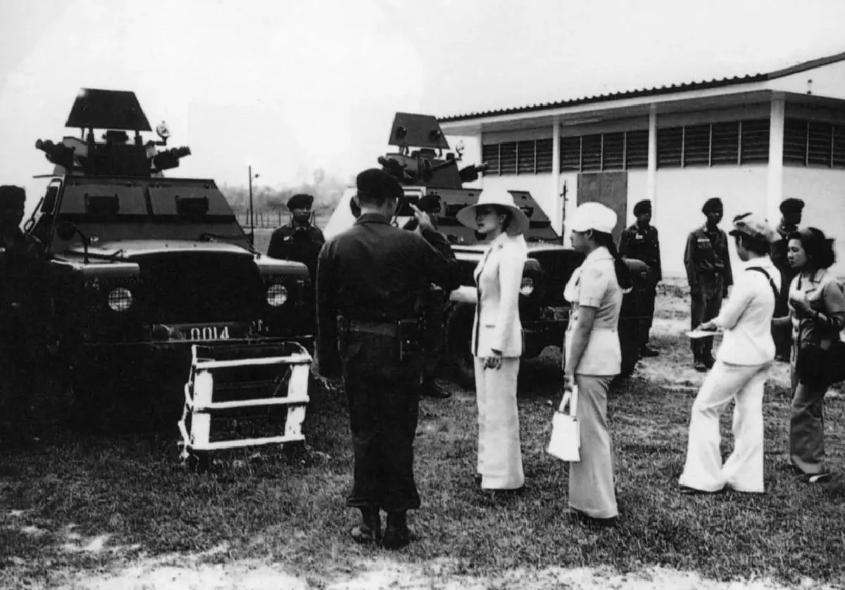 ขวัญและกำลังใจทหารแนวหน้า น้อมรำลึกพระมหากรุณาธิคุณ "สมเด็จพระพันปีหลวง"