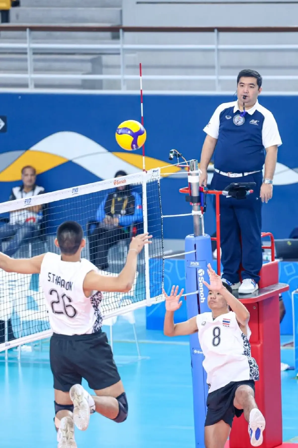 LIVE ดูวอลเลย์บอลสด ทีมชาย ไทย พบ อินโดนีเซีย Asian Youth Games 2025 ดูสด