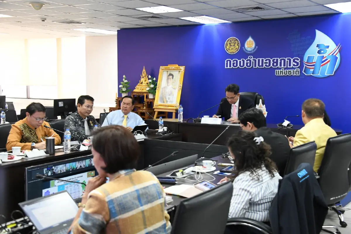 สทนช.ย้ำการจัดจราจรน้ำท้ายฤดูฝนอย่างประณีต ลดท่วม รักษาเขื่อน กักเก็บให้ฤดูแล้ง