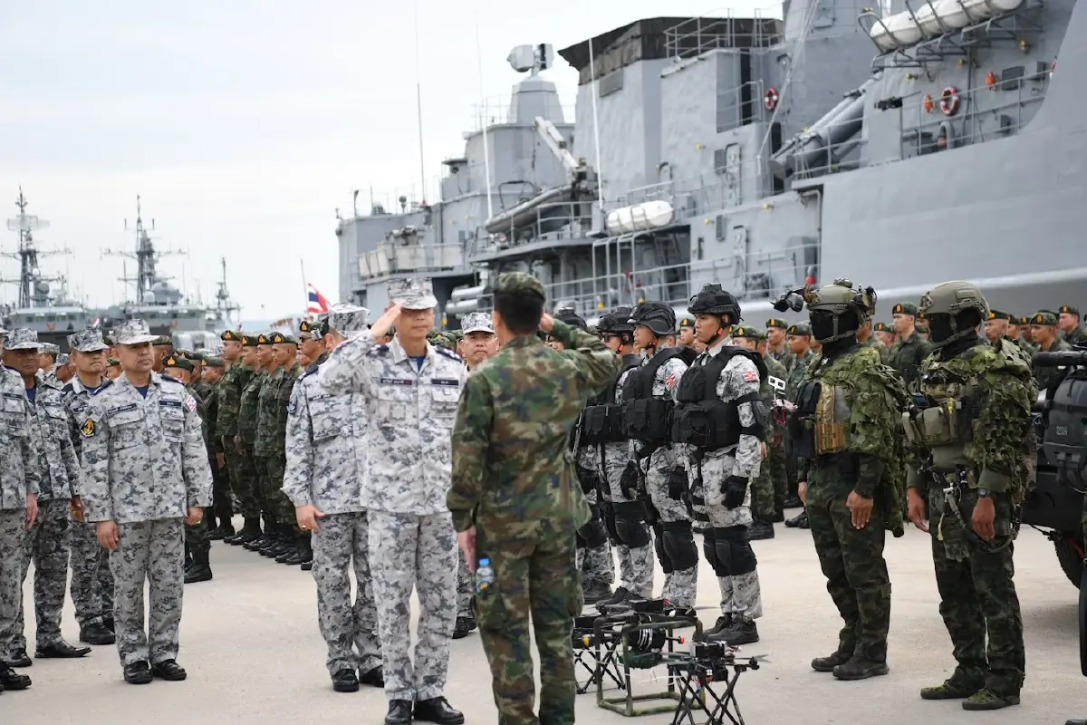 ผบ.กร. เปิดการฝึกองค์บุคคล-ยุทธวิธีกองเรือ กองบิน และหน่วยสงครามพิเศษทางเรือ