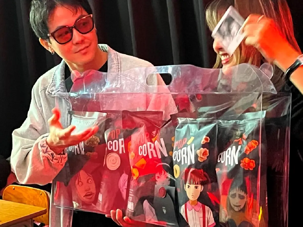 Nose Tea แปลงโฉมสาขาบางแสนด้วยลายเส้นมังงะสยองขวัญ Junji Ito