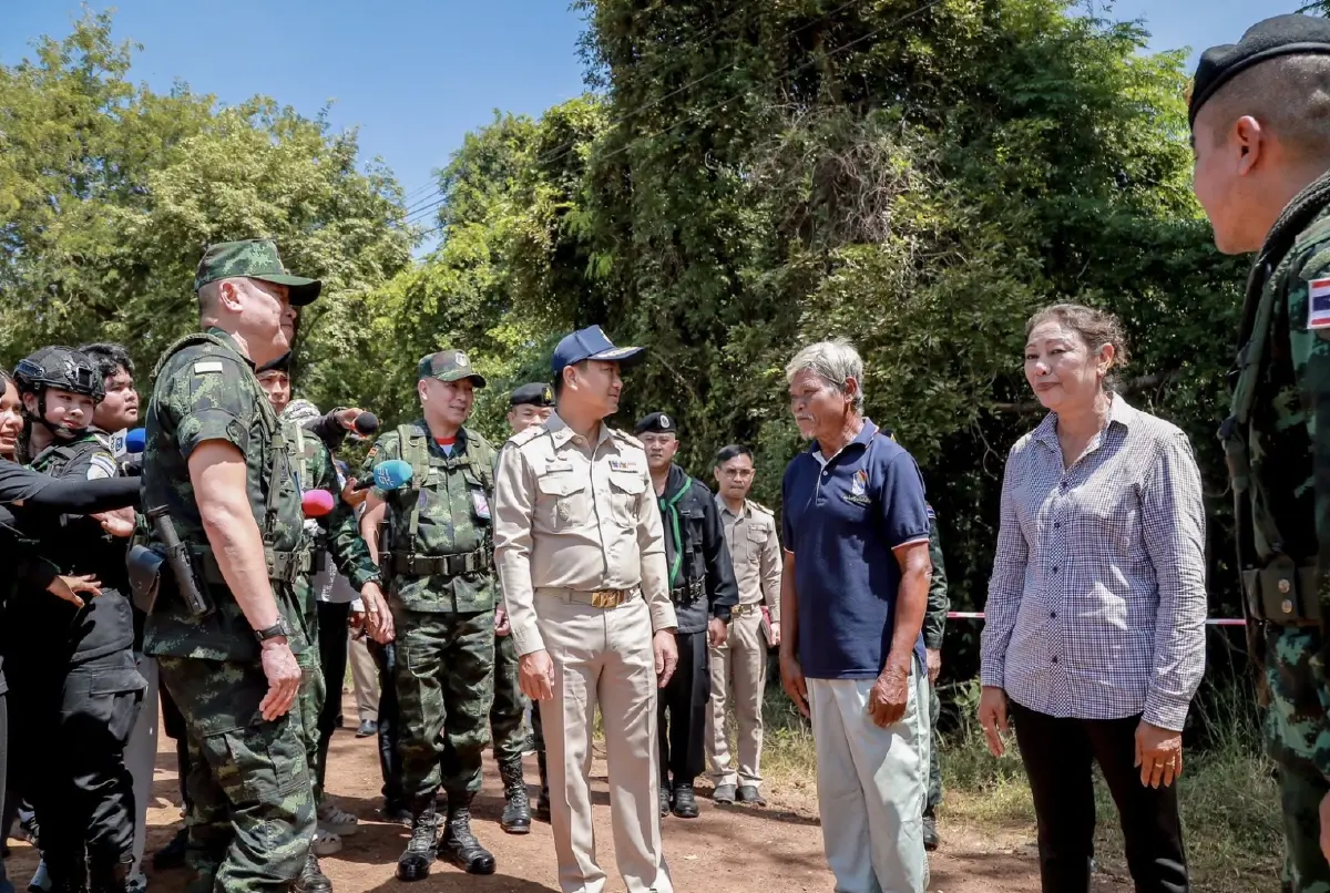 มทภ.1-ผู้ว่าฯสระแก้ว ลุยเก็บกู้ทุ่นระเบิดบ้านหนองจาน คืนพื้นที่ปลอดภัย28ไร่