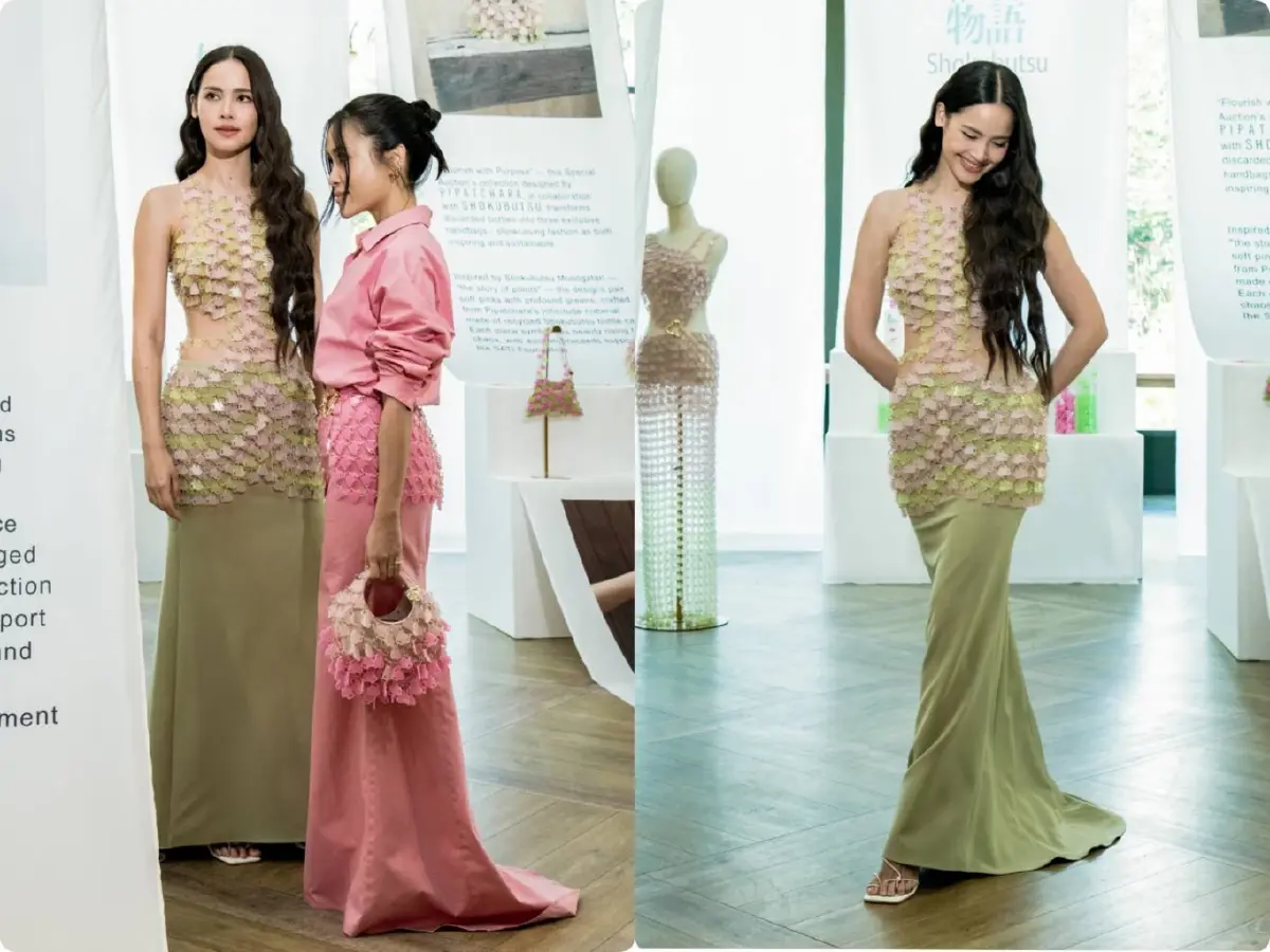 แฟชั่นเพื่อโลกยั่งยืน โชกุบุสซึ–PIPATCHARA ชุบชีวิตขยะพลาสติกให้มีค่า