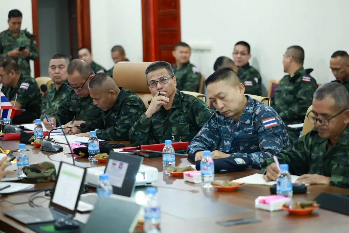 'ไทย-กัมพูชา' ถกแผน 'ถอนอาวุธหนัก-ปรับกำลัง' ห้ามหมกเม็ด