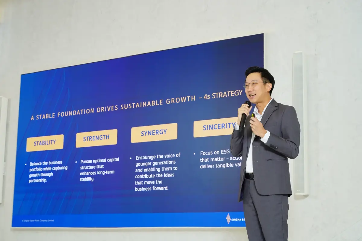 เปิดวิชั่นซีอีโอ ‘สิงห์ เอสเตท’  วาง 4 แกนสร้างฐานเติบโตยั่งยืน