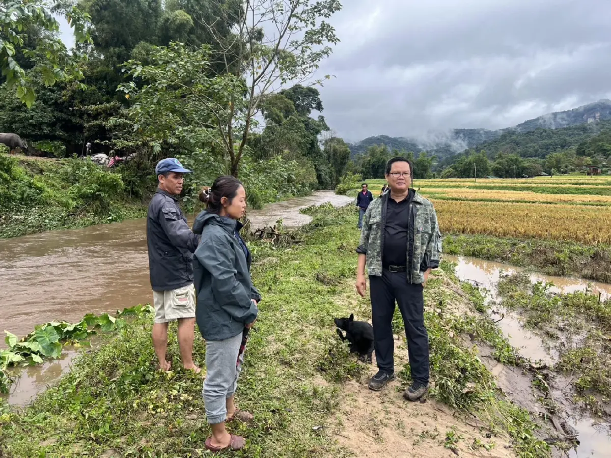 อันตรายฝนถล่ม จอมทอง เชียงใหม่ สั่งปิดน้ำตกแม่กลาง-ผาดอกเสี้ยว