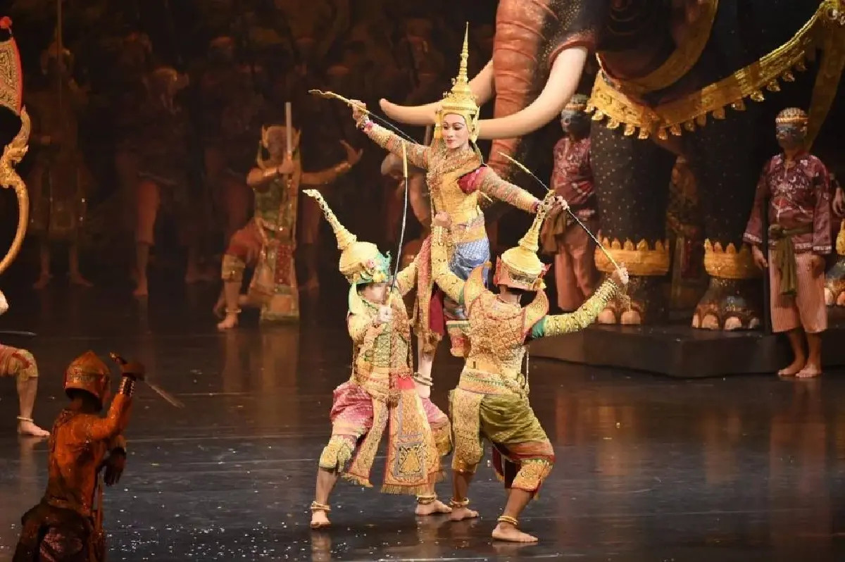 สัตยาพาลี โขนมูลนิธิส่งเสริมศิลปาชีพฯ น้ำคำพาลี น้ำตาผู้ชม