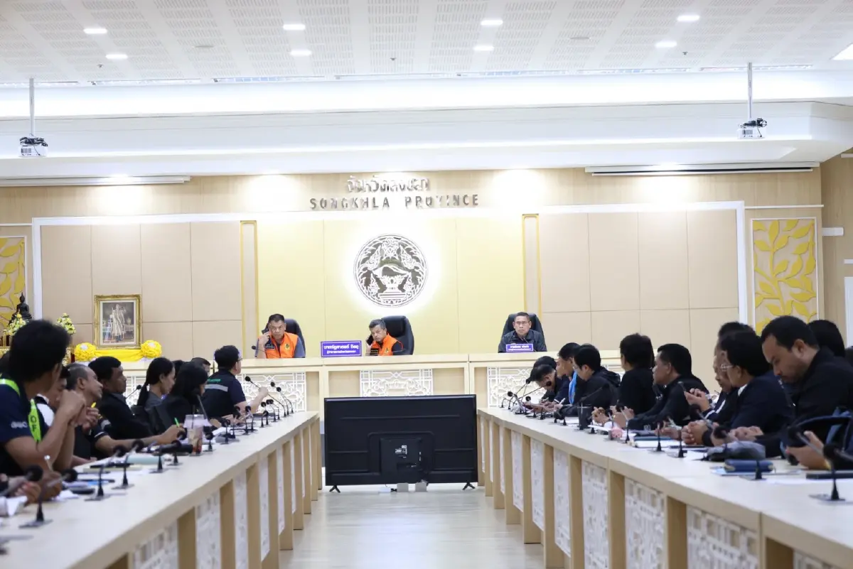 ผู้ว่าฯ สงขลา สั่งลุยเชิงรุก ช่วยน้ำท่วม รับมือฝนระลอกใหม่ 8-10 ธ.ค.